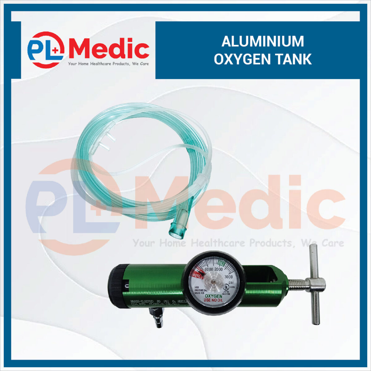 Aluminium Oxygen Cylinder PL Science Medic