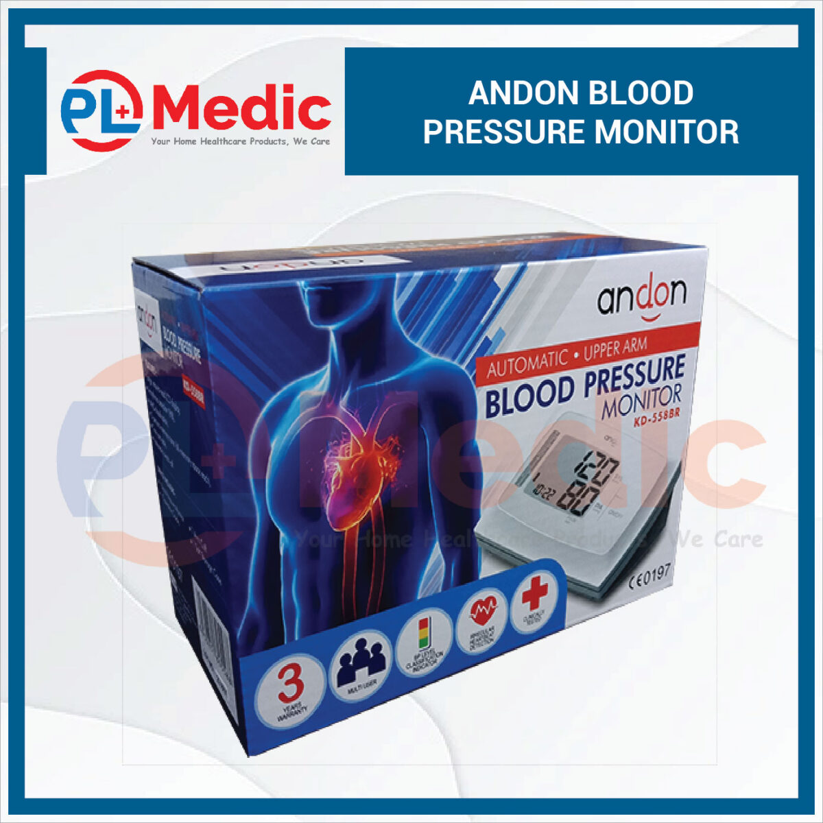 Andon Blood Pressure Monitor PL Science Medic