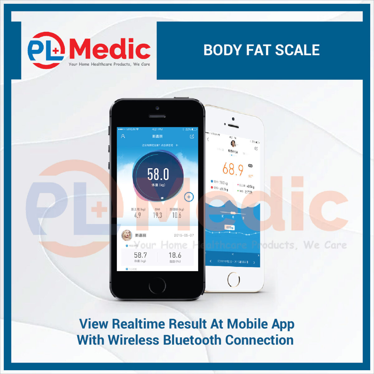 Body Fat Scale PL Science Medic