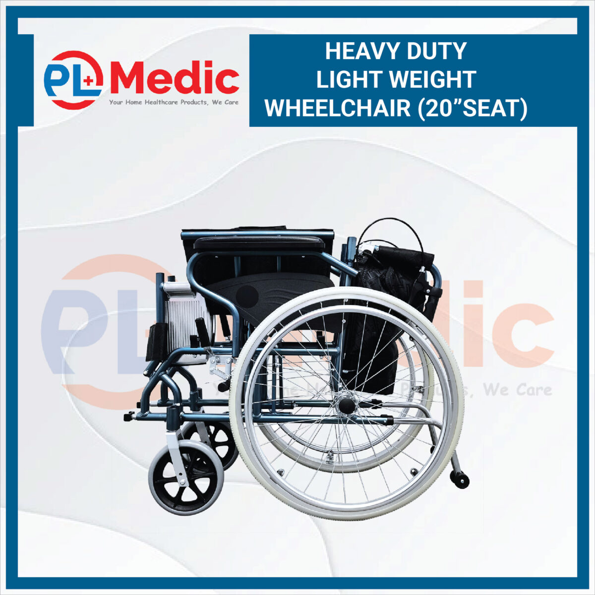 Heavy Duty Light Weight Wheelchair PL Science Medic