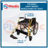 Foldable Light Weight Wheelchair PL Science Medic