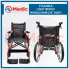 Foldable Light Weight Wheelchair PL Science Medic