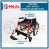 Foldable Light Weight Wheelchair PL Science Medic