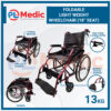 Foldable Light Weight Wheelchair PL Science Medic