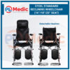 Steel Standard Reclining Wheelchair PL Science Medic