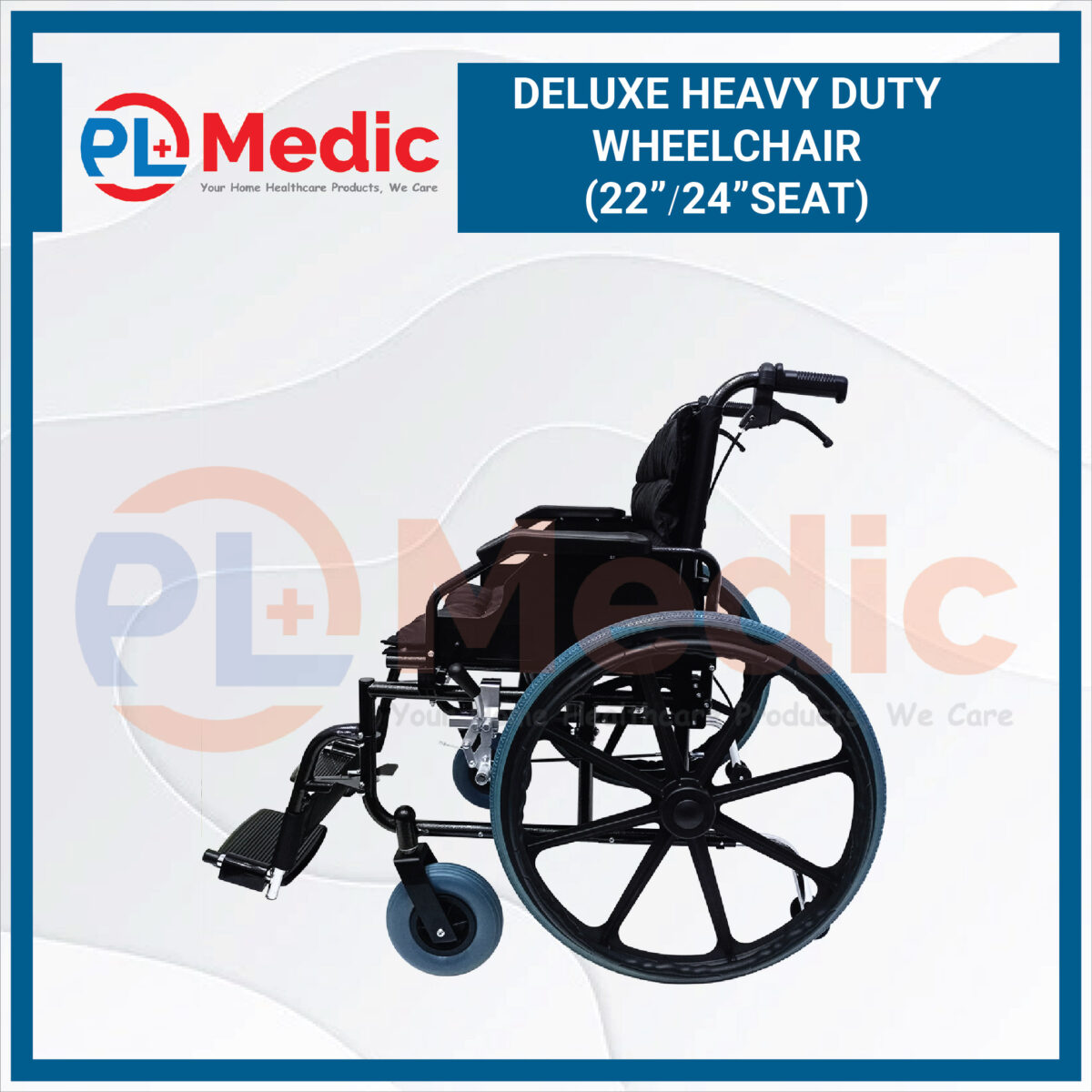 Deluxe Heavy Duty Wheelchair PL Science Medic