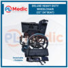 Deluxe Heavy Duty Wheelchair PL Science Medic