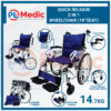 Quick Release 2 In 1 Wheelchair PL Science Medic