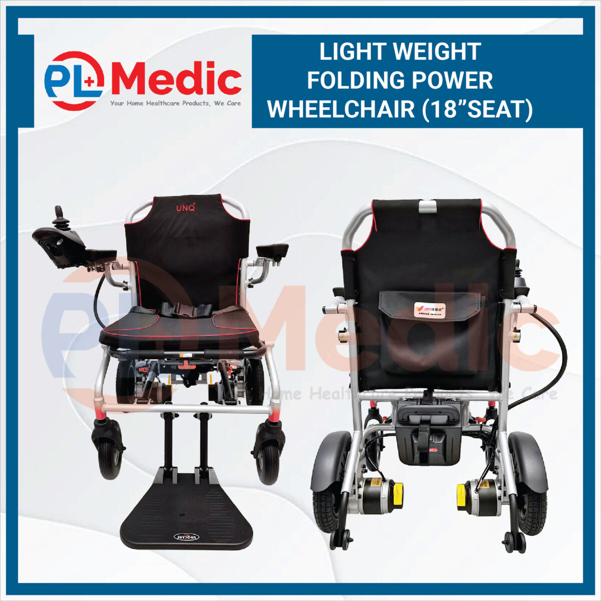 Light Weight Folding Power Wheelchair PL Science Medic