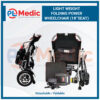 Light Weight Folding Power Wheelchair PL Science Medic