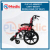 Flip-up Armrest Light Weight Wheelchair PL Science Medic