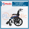 Flip-up Armrest Light Weight Wheelchair PL Science Medic