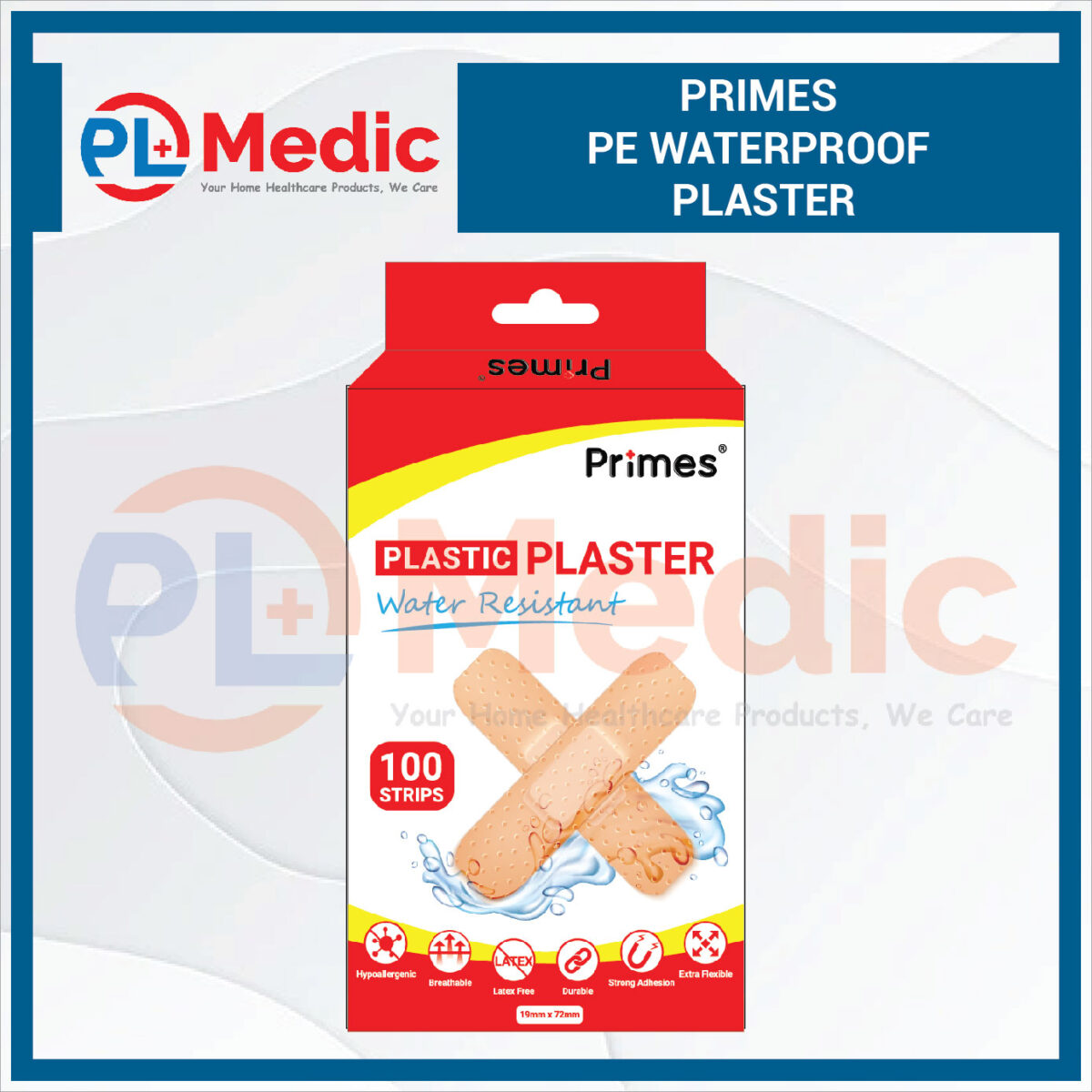 Primes Plaster PE Waterproof_PL Science Medic