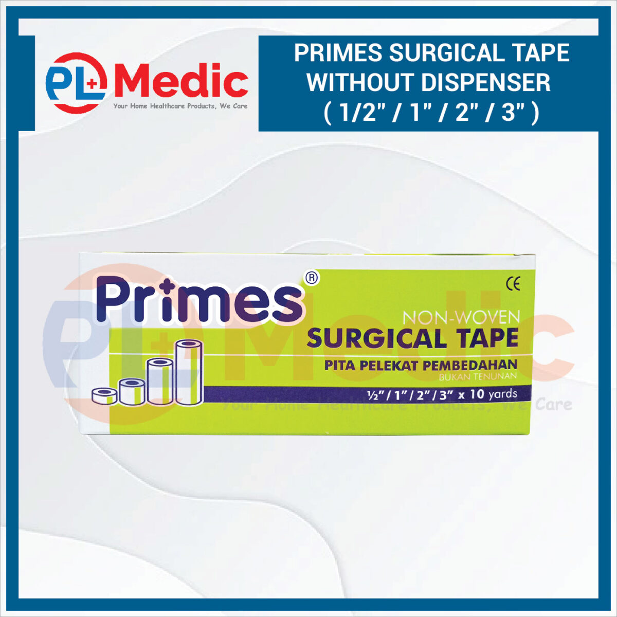 Primes Surgical Tape Without Dispenser PL Science Medic