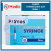 Primes Syringe Luer Slip PL Science Medic