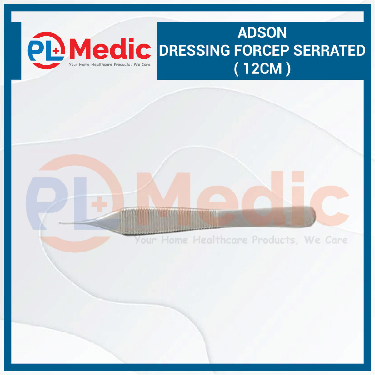 Andon Dressing Forcep Serated PL Science Medic