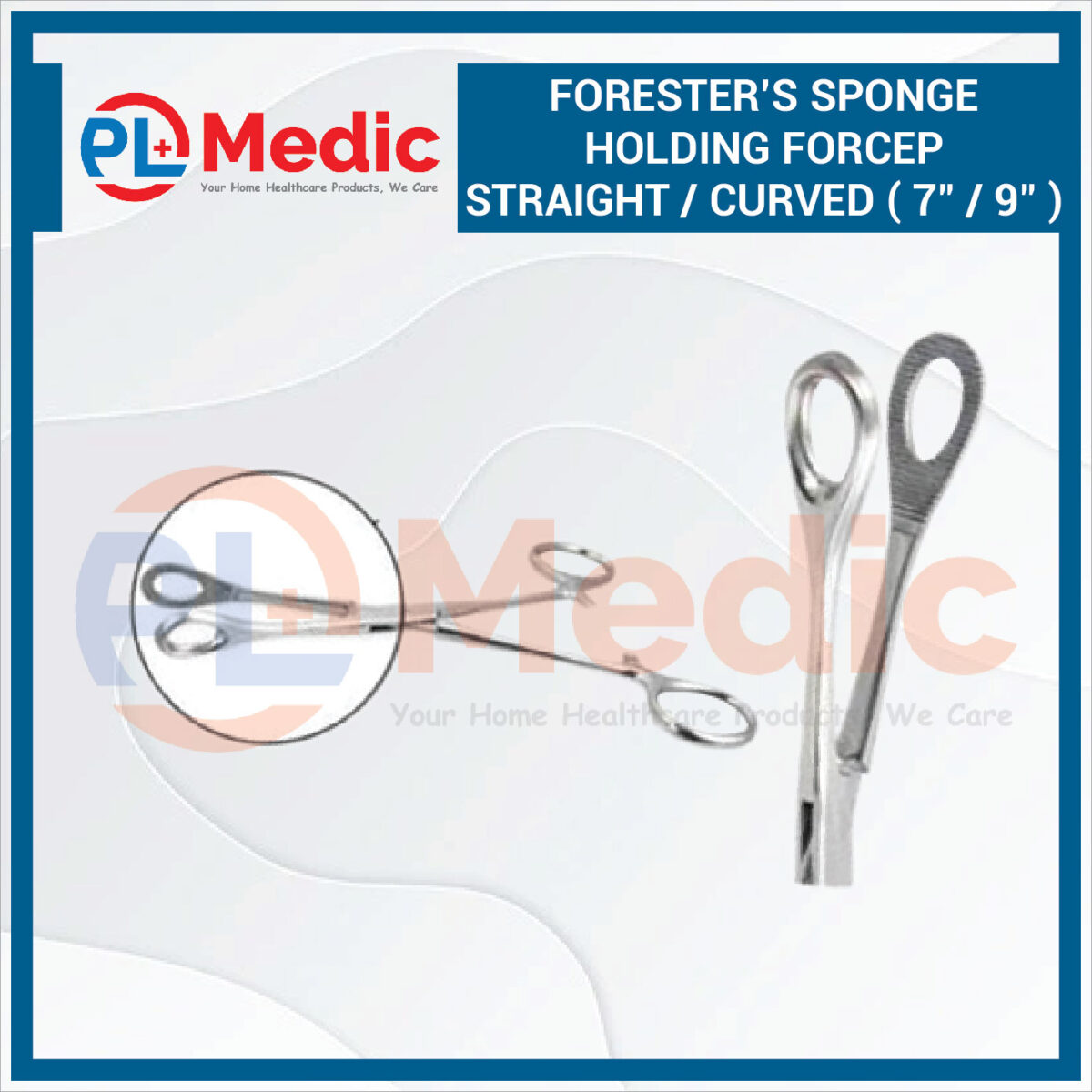 Forester’s Sponge Holding Forcep PL Science Medic