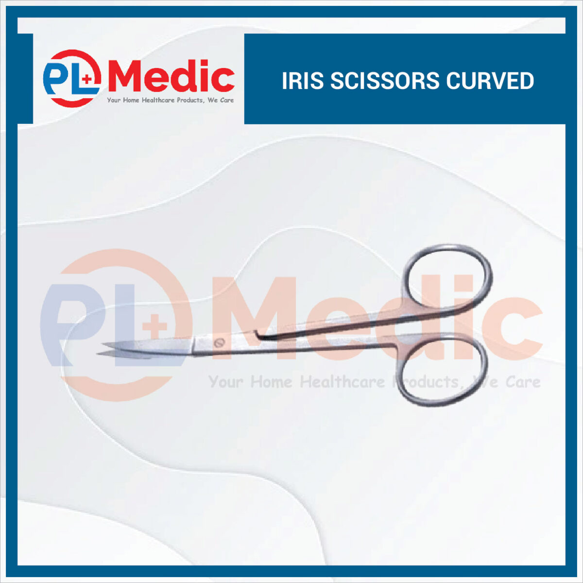 Iris Scissors Curved PL Science Medic