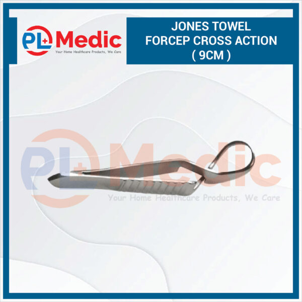 Jones Towel Forcep Cross Action PL Science Medic