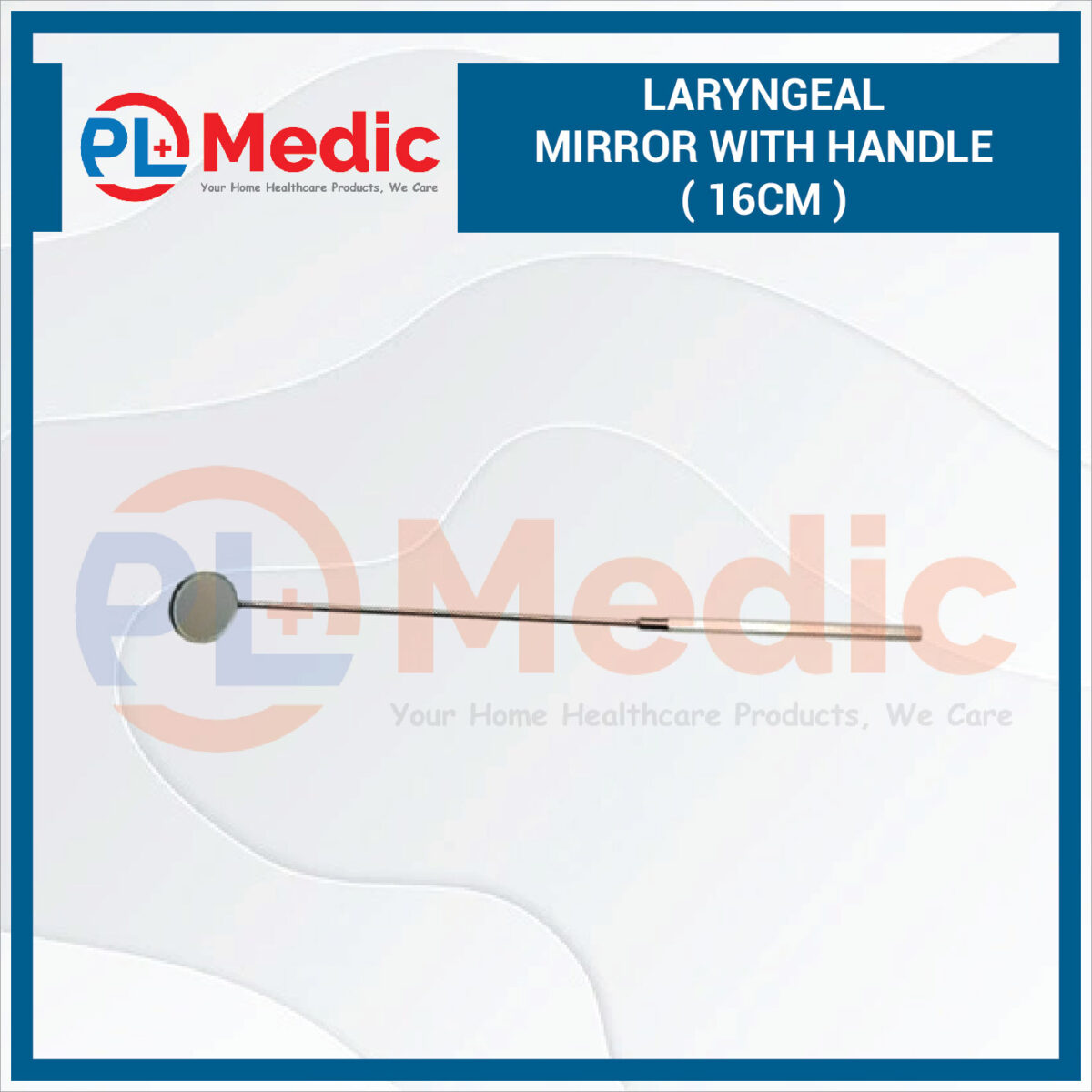 Laryngeal Mirror With Handle PL Science Medic