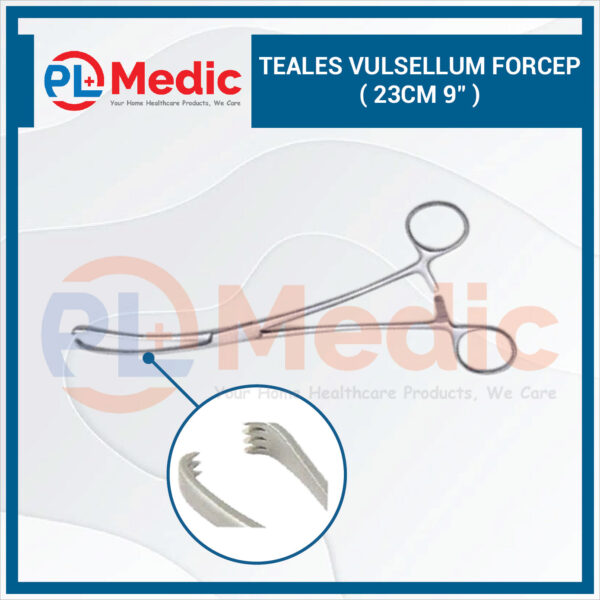 Teales Vulsellum Forcep PL Science Medic