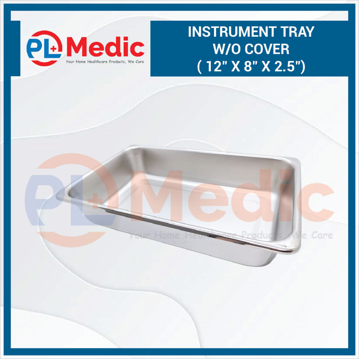 Instrument Tray Without Cover PL Science Medic