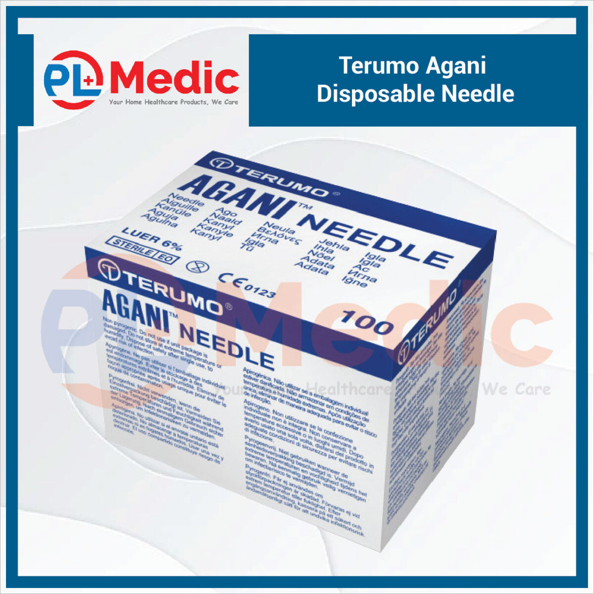 Terumo Agani Disposable Needle PL Science Medic