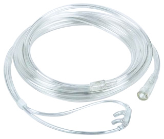 Oxygen concentrator nasal cannula